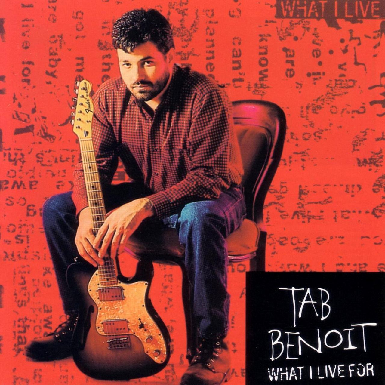 Tab Benoit – What I Live For cover album