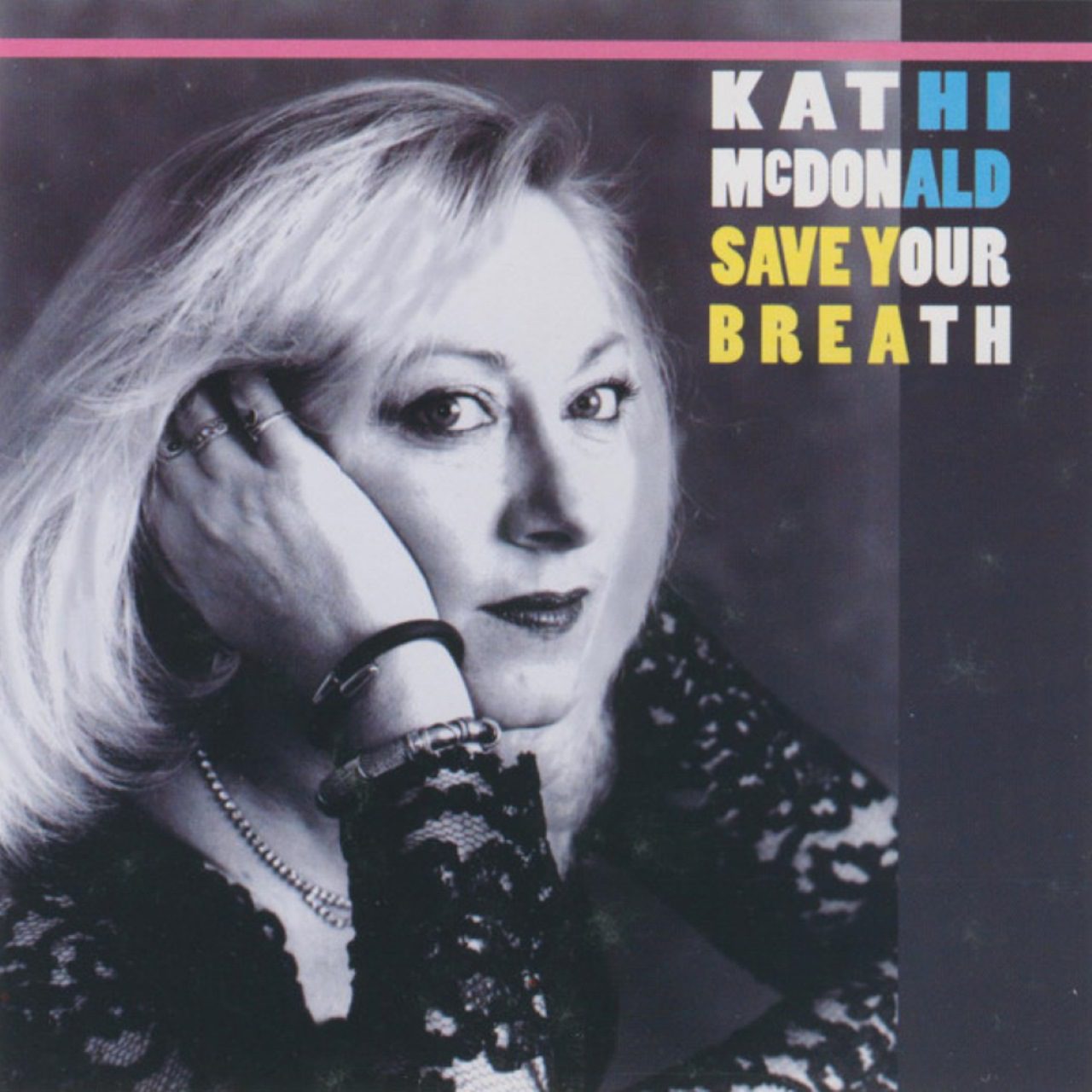 Kathi McDonald – Save Your Breath cover album