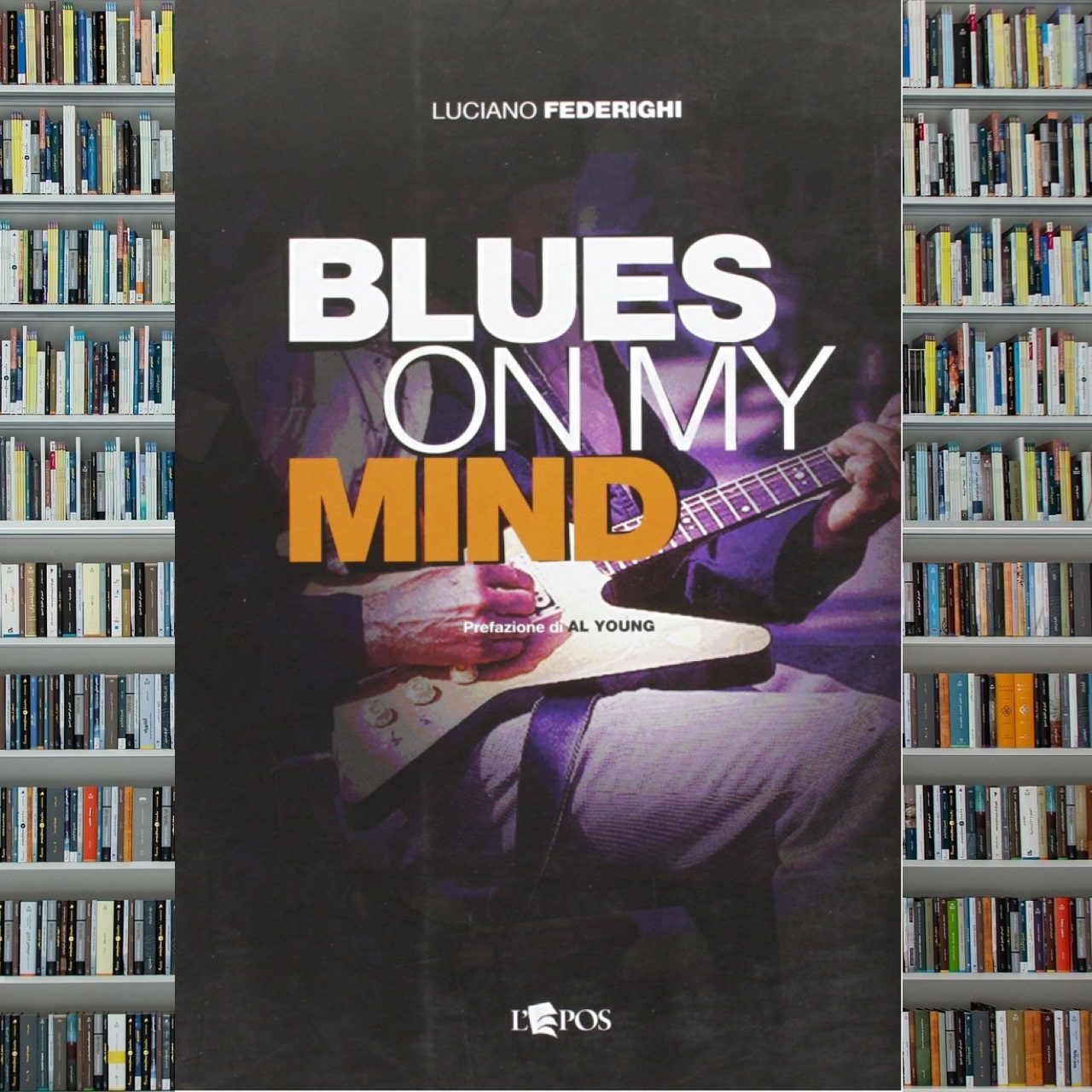 Luciano Federighi - Blues on my mind cover book