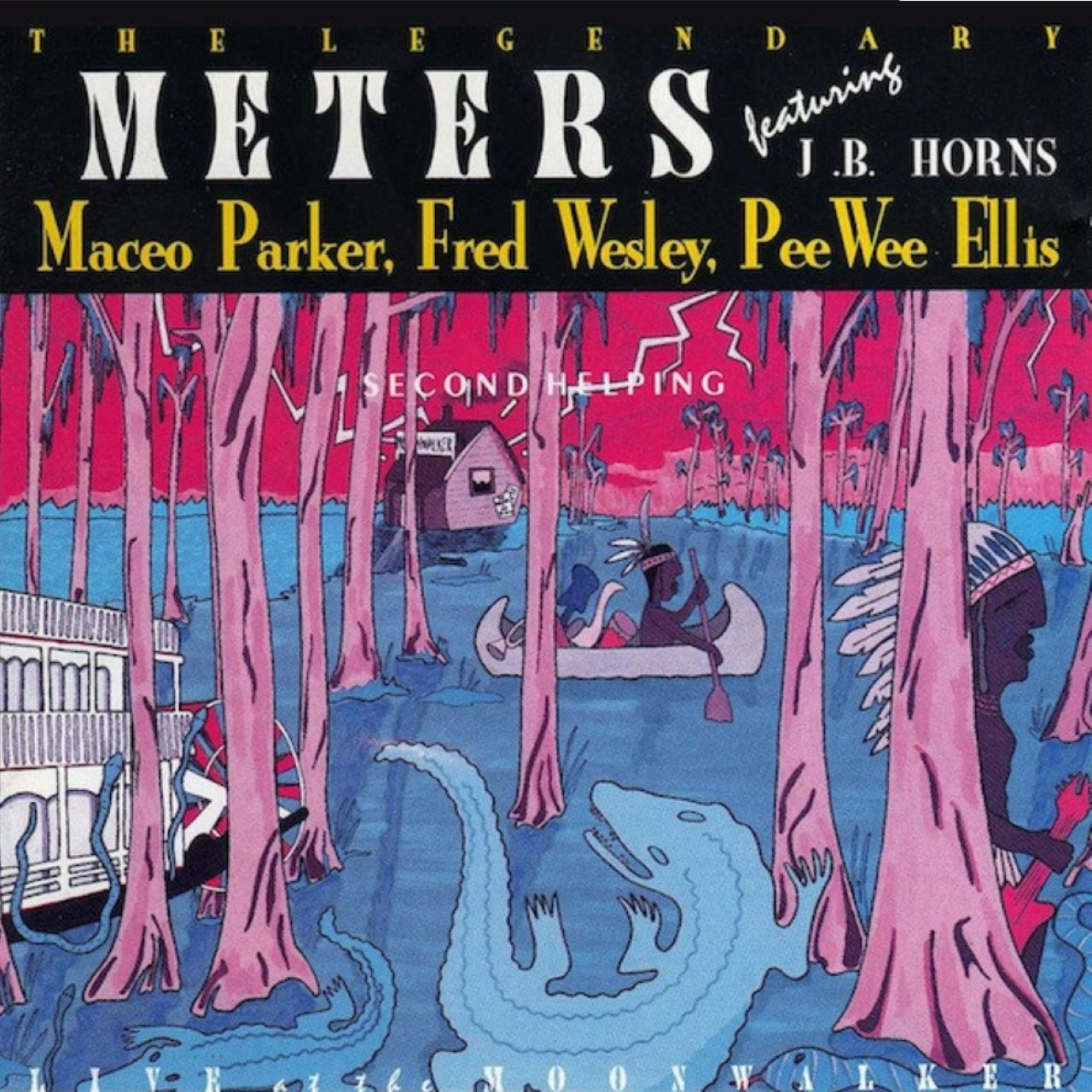 Meters – Live At The Moonwalker, Second Helping cover album