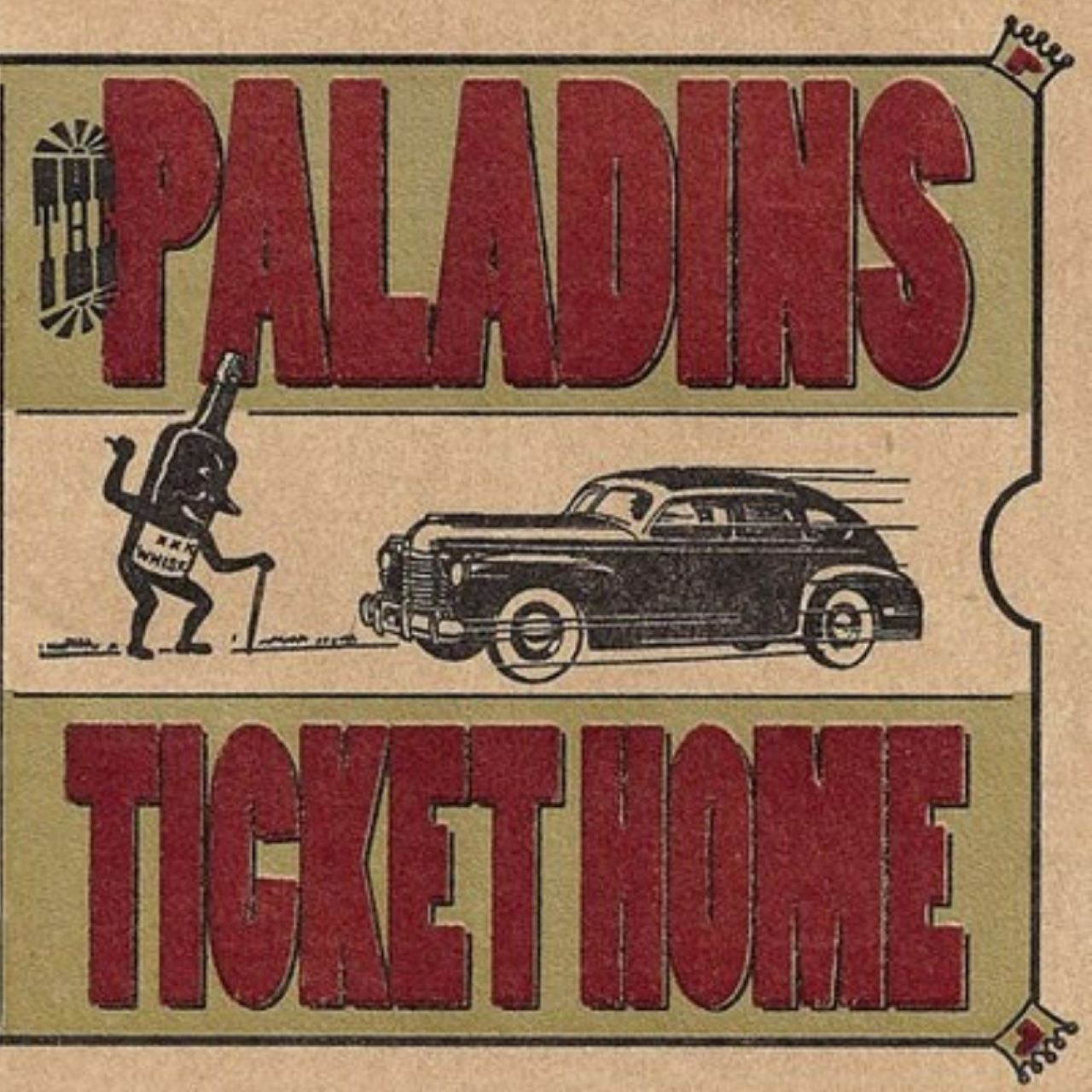 Paladins – Ticket Home cover album