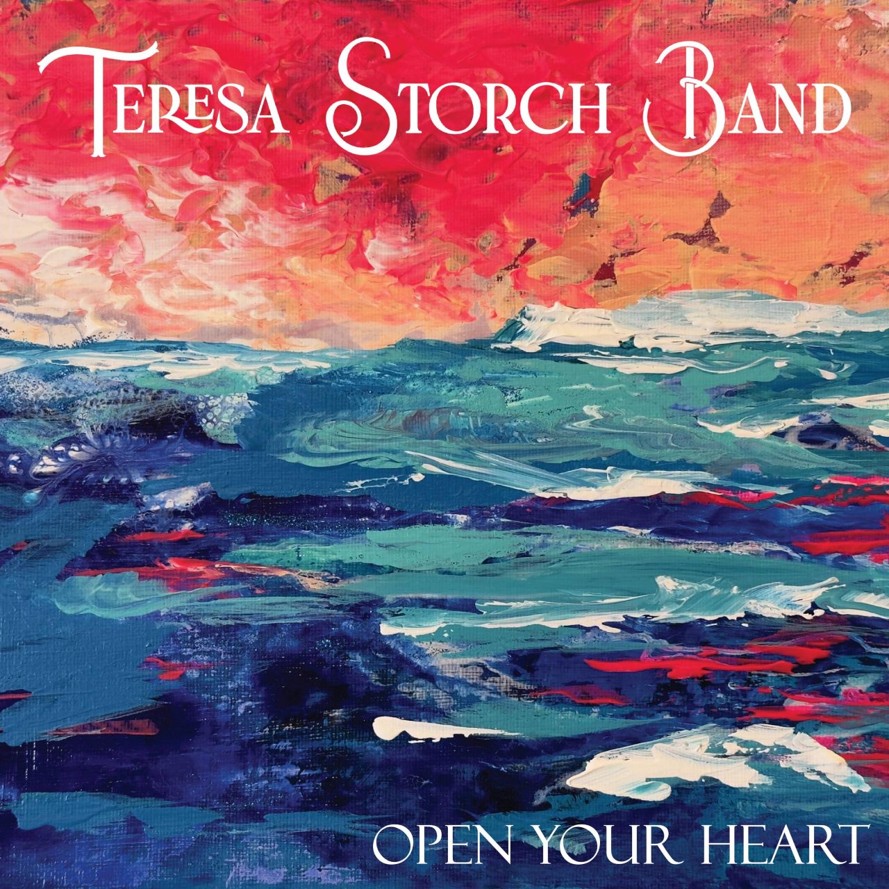 Teresa Storch Band – Open Your Heart cover album