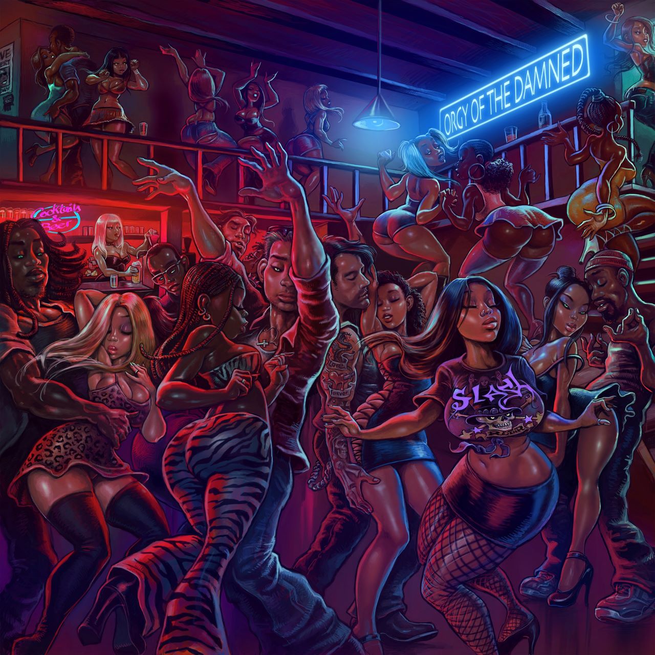 Slash - Orgy Of The Damned cover album