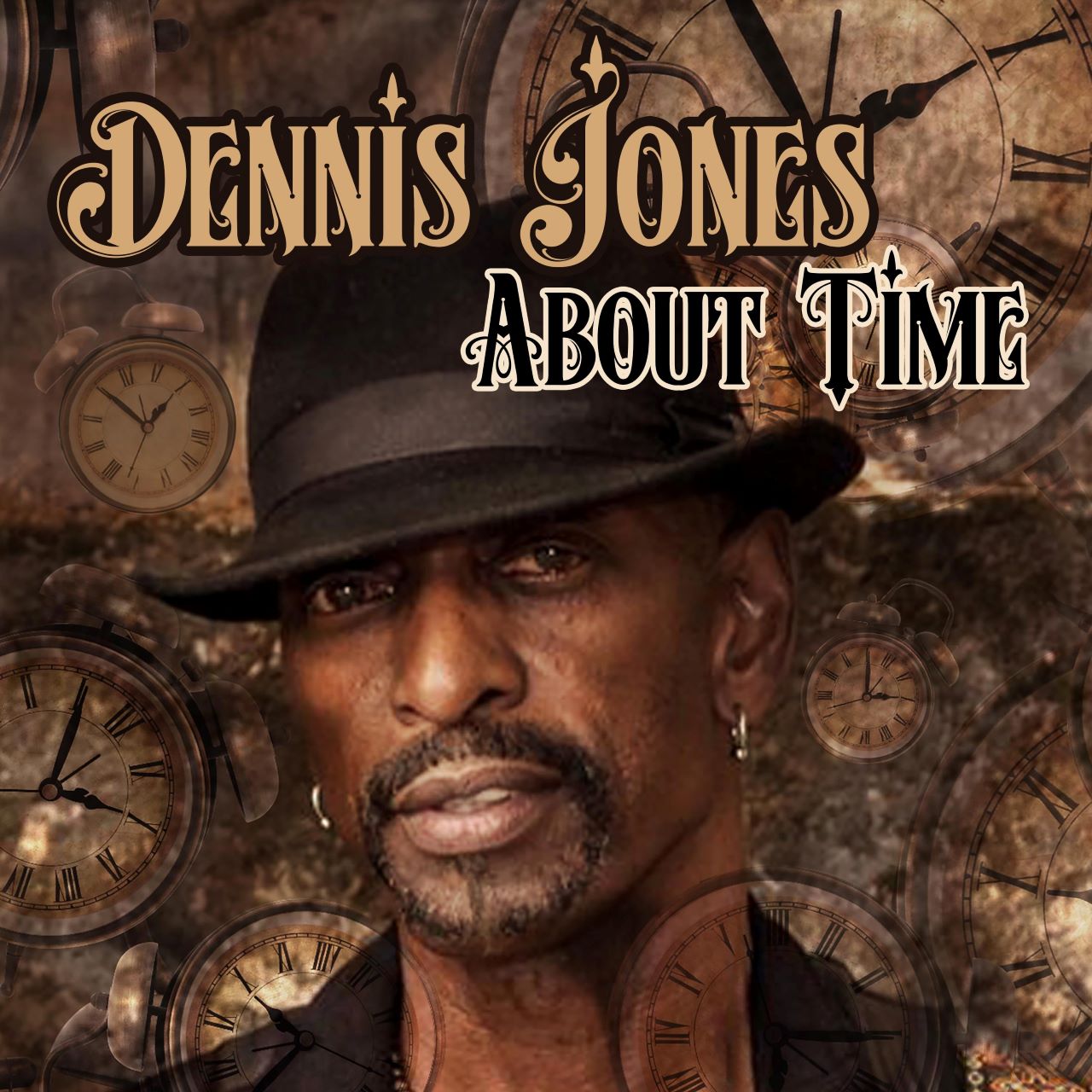 Dennis Jones - About Time cover album