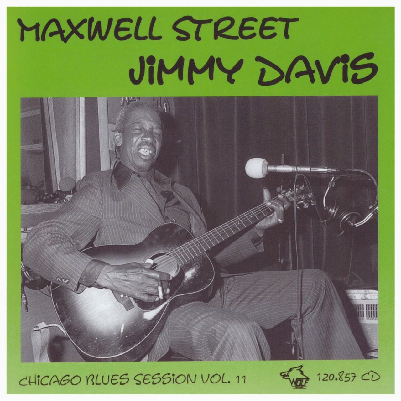 Jimmy Davis – Maxwell Street_Chicago Session Vol. 11 cover album