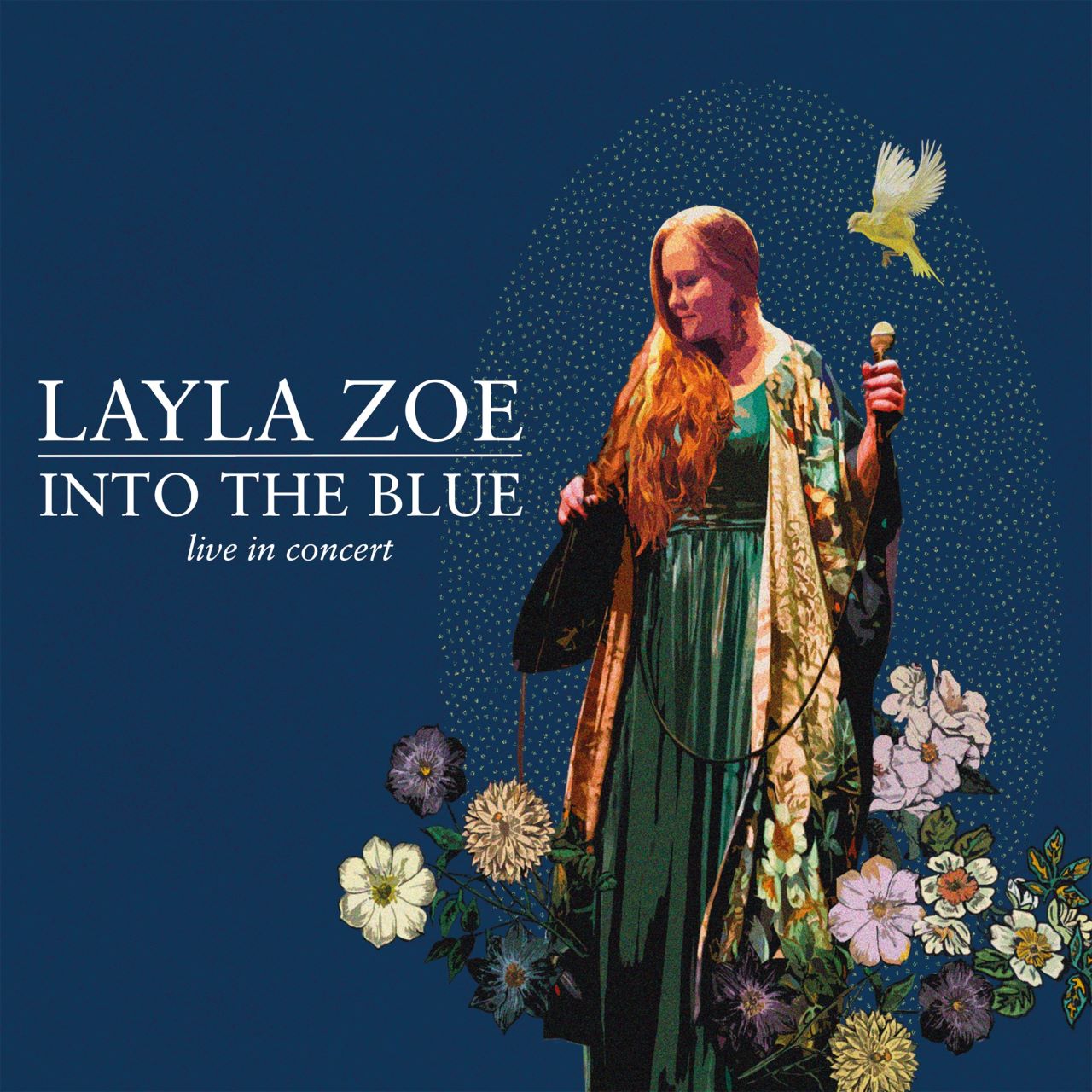 Layla Zoe - Into the Blue cover album