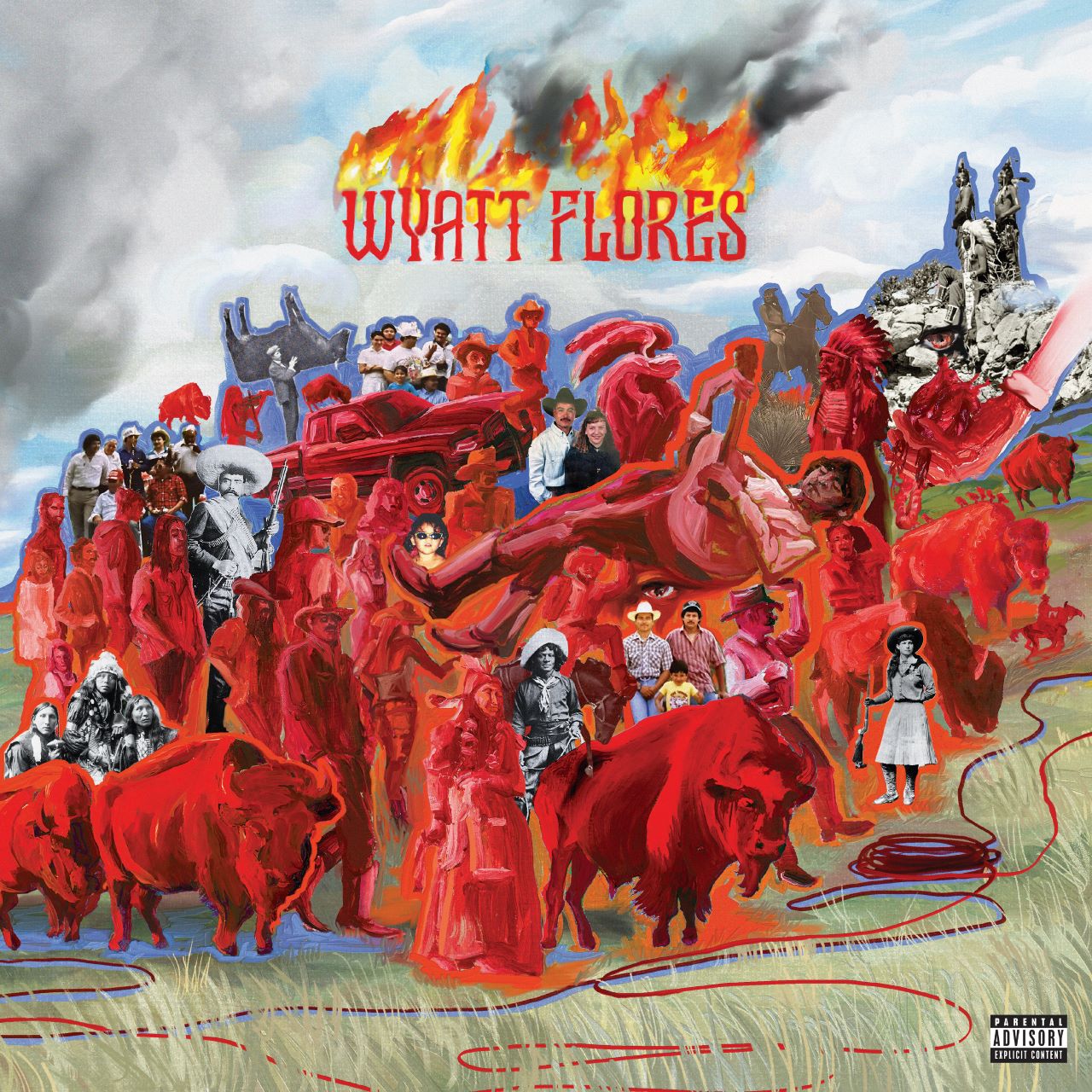 Wyatt Flores - Welcome To The Plains cover album