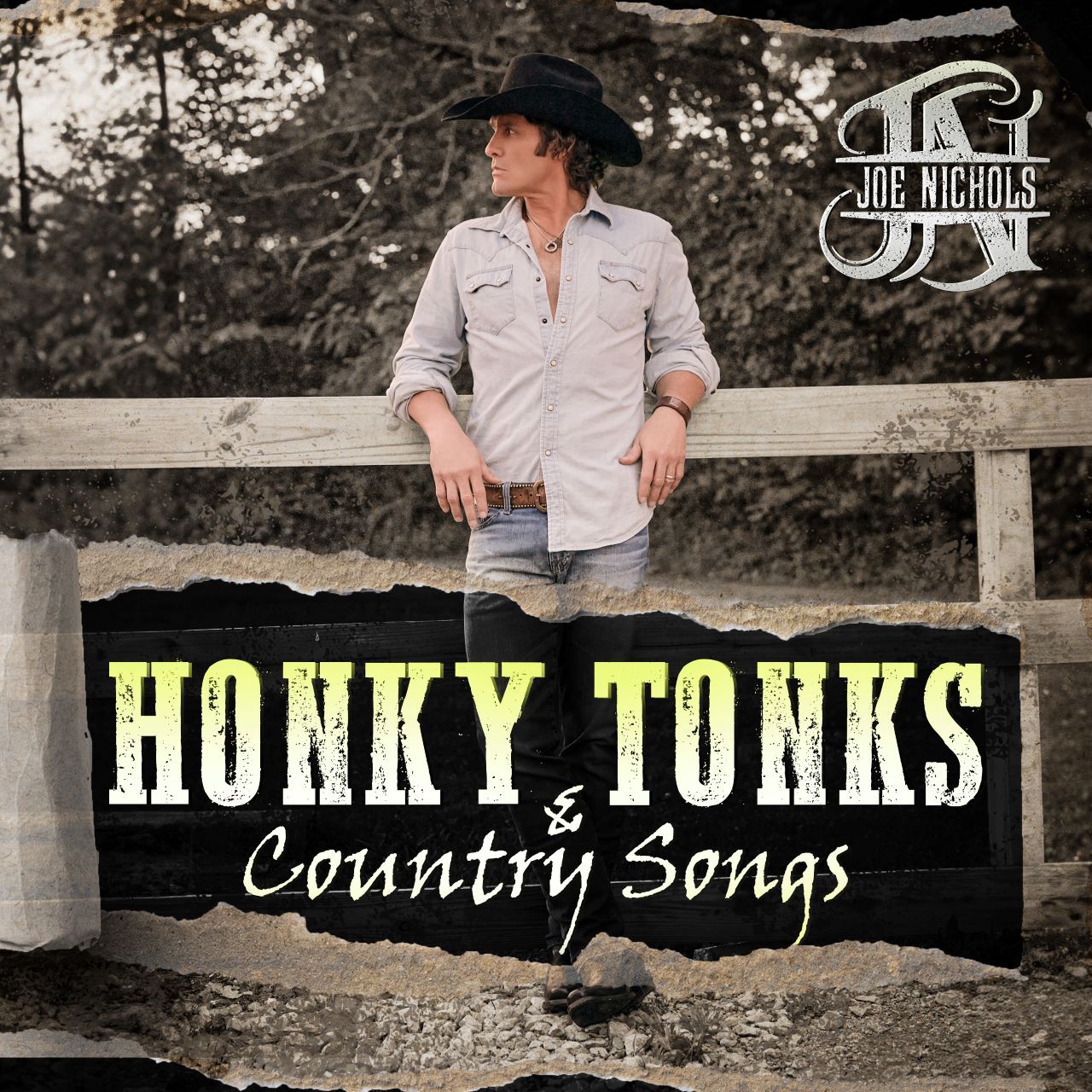 oe Nichols - Honky Tonks & Country Songs cover album