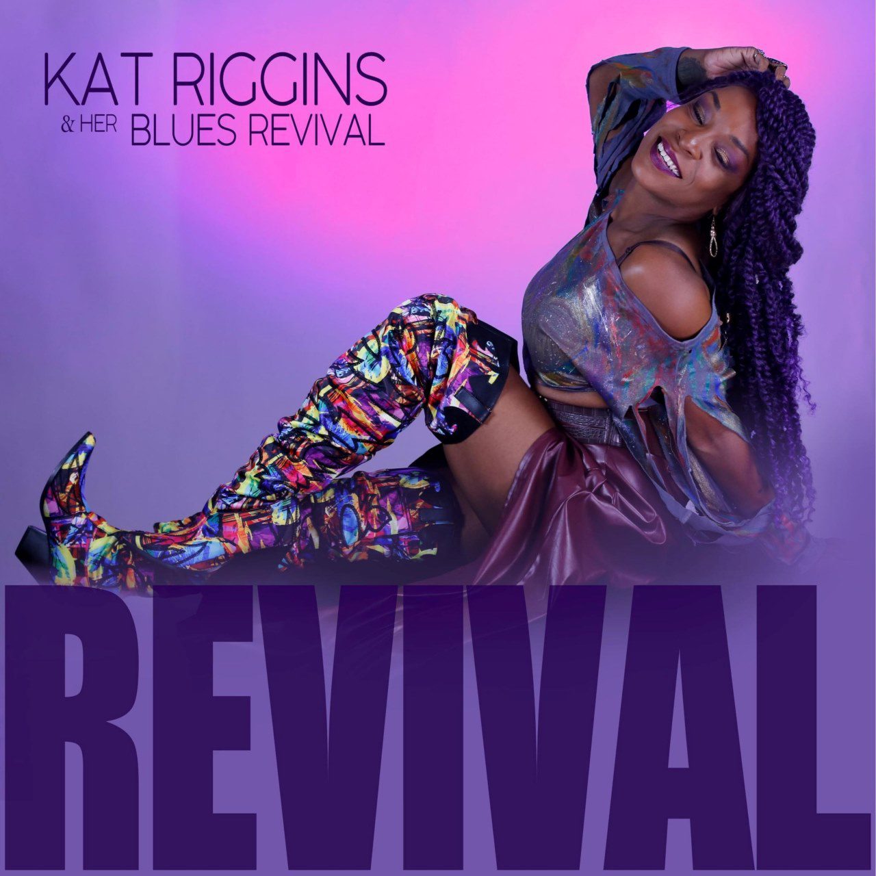 Kat Riggins - Revival cover album
