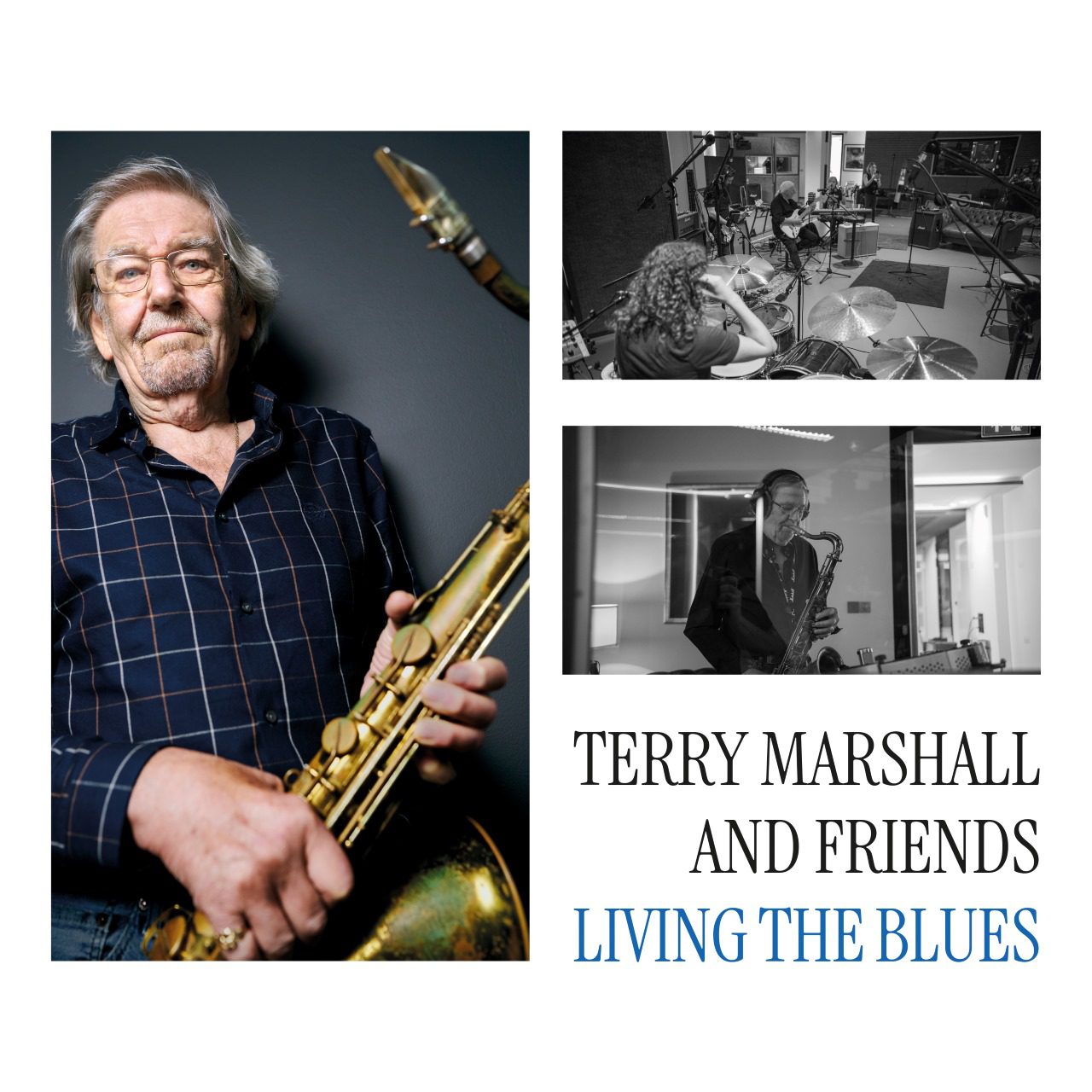Terry Marshall - Living The Blues cover album