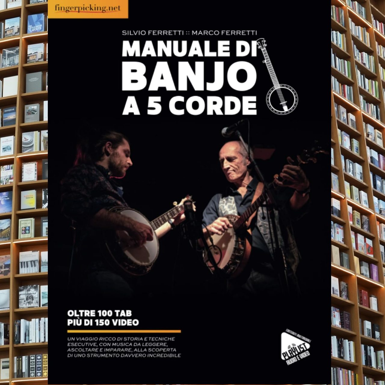 Silvio Ferretti e Marco Ferretti - Manuale di Banjo a 5 corde cover book