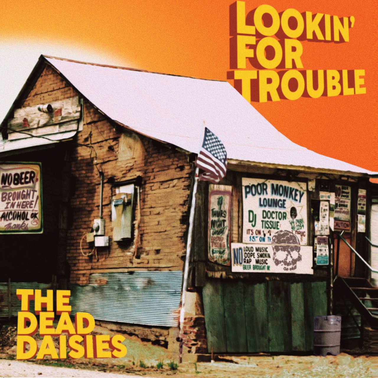 Dead Daisies - Lookin’ For Trouble cover album