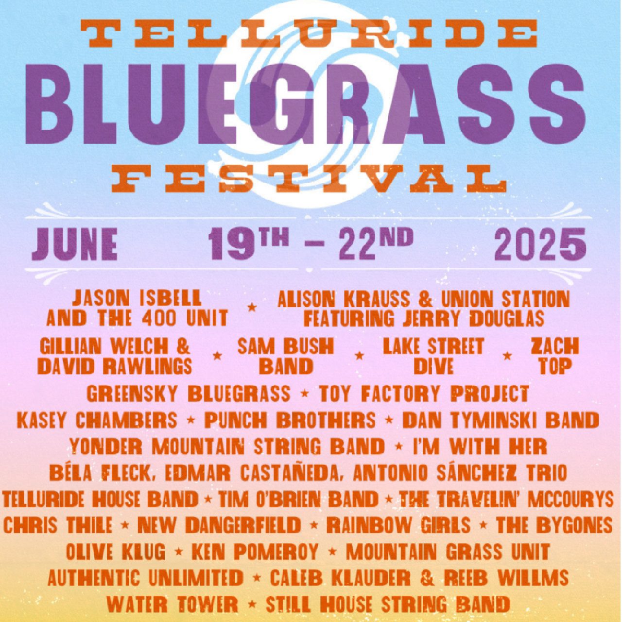 Telluride Bluegrass Festival 2025