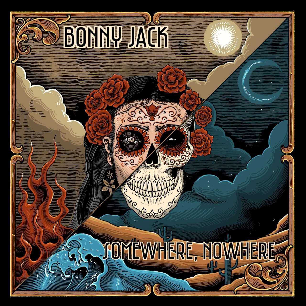 Bonny Jack – Somewhere Nowhere cover album