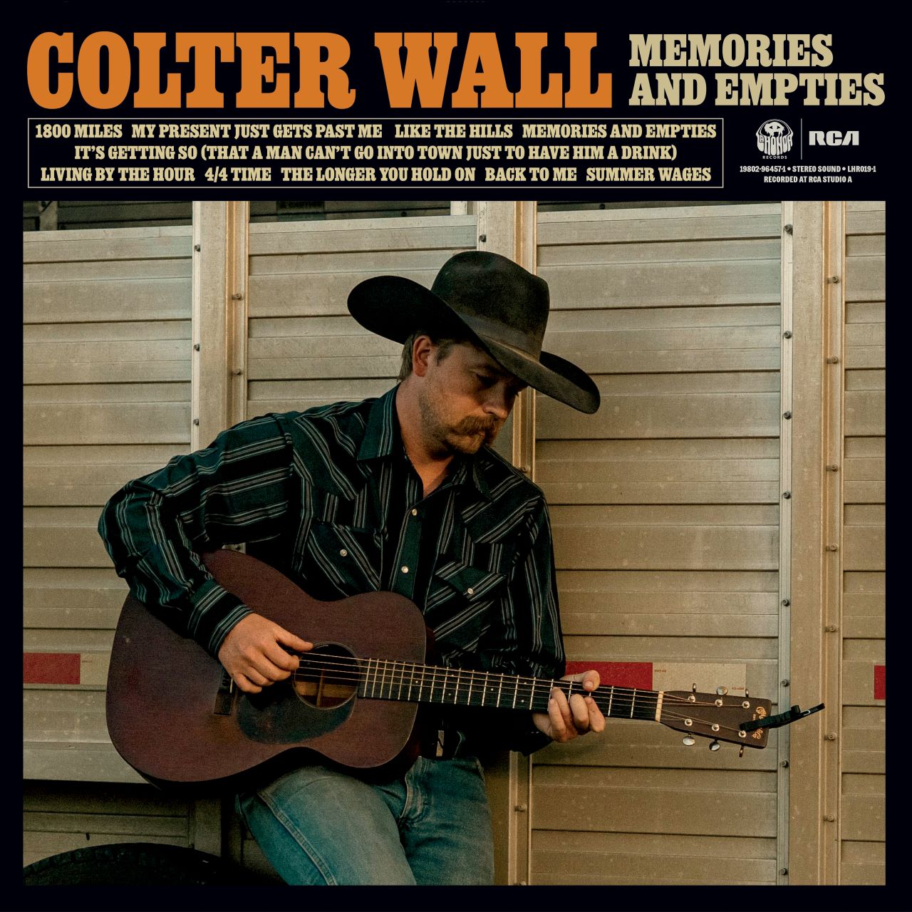 Colter Wall - Memories And Empties cover album