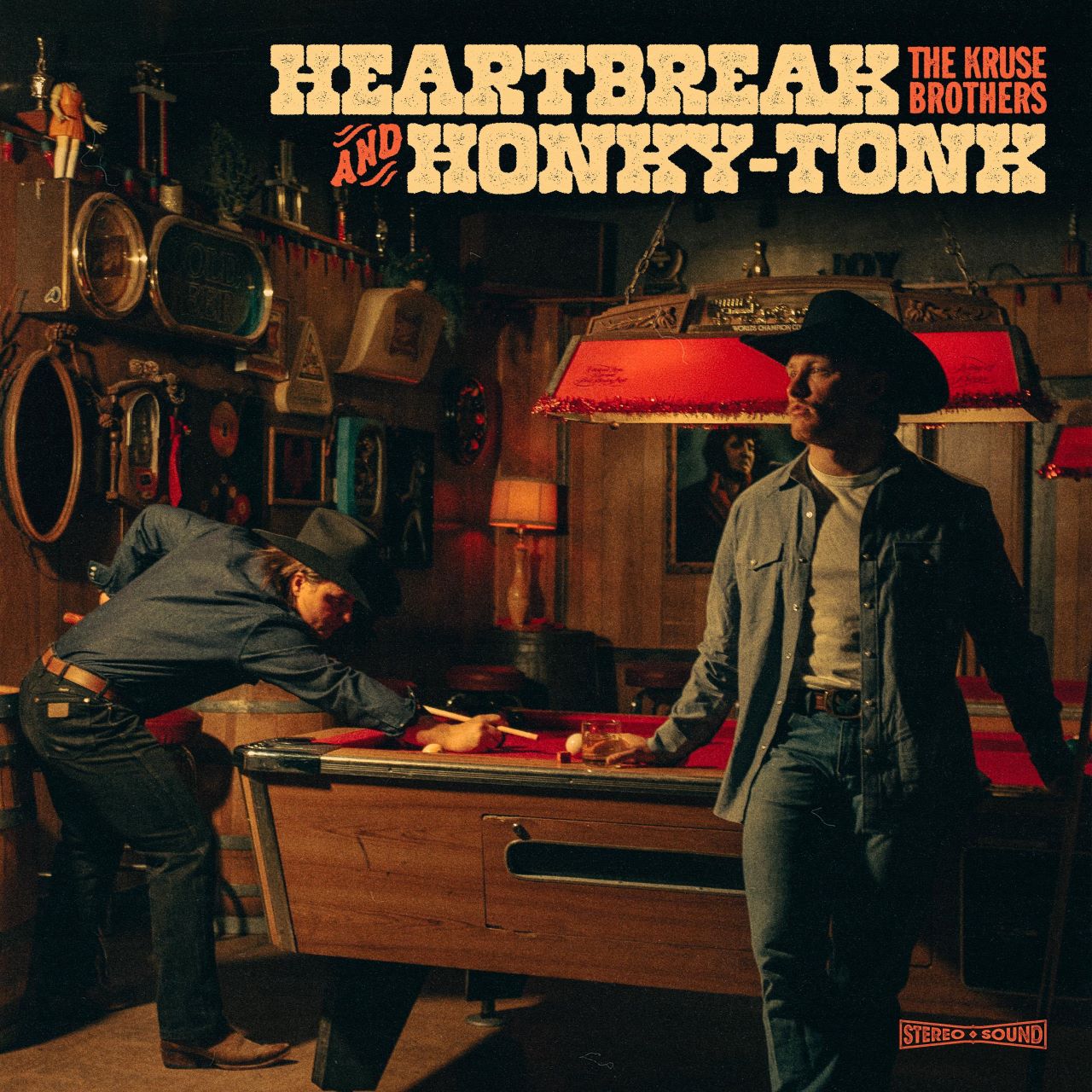 Kruse Brothers - Heartbreak & Honkytonk cover album