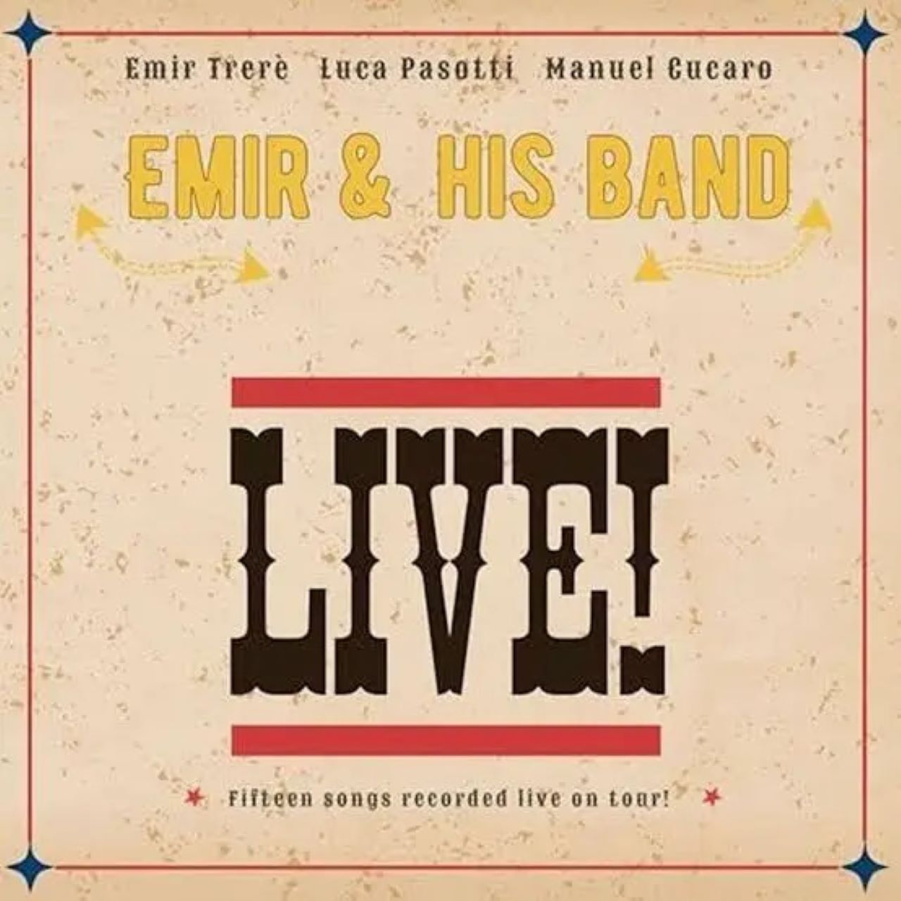Emir & His Band - Live! cover album